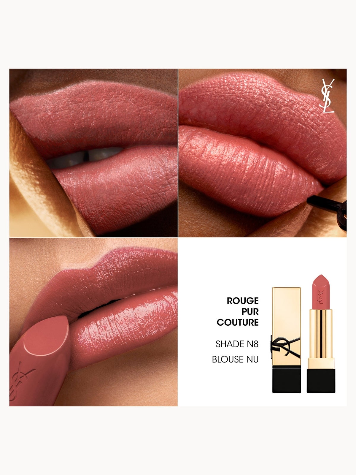 Yves Saint Laurent Rouge Pur Couture Renovation Lipstick 3g (Various Shades) - N8 3