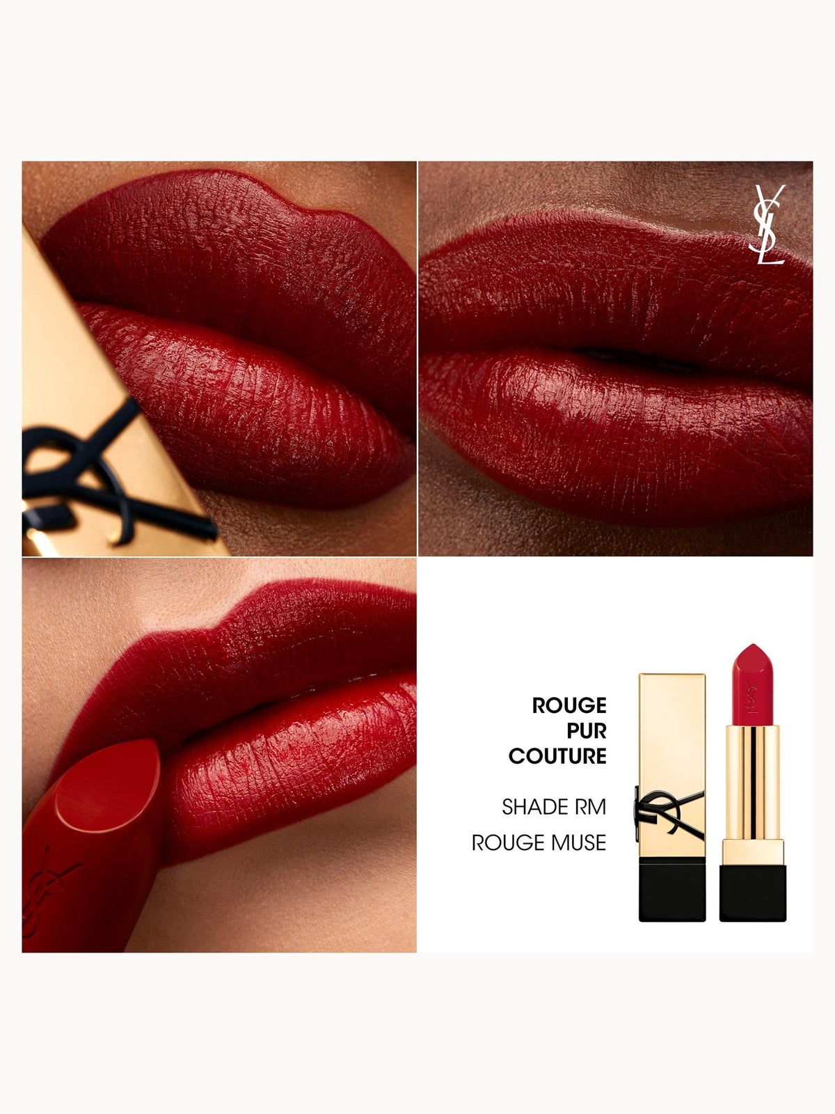 Yves Saint Laurent Rouge Pur Couture Renovation Lipstick 3g (Various Shades) - RM 3