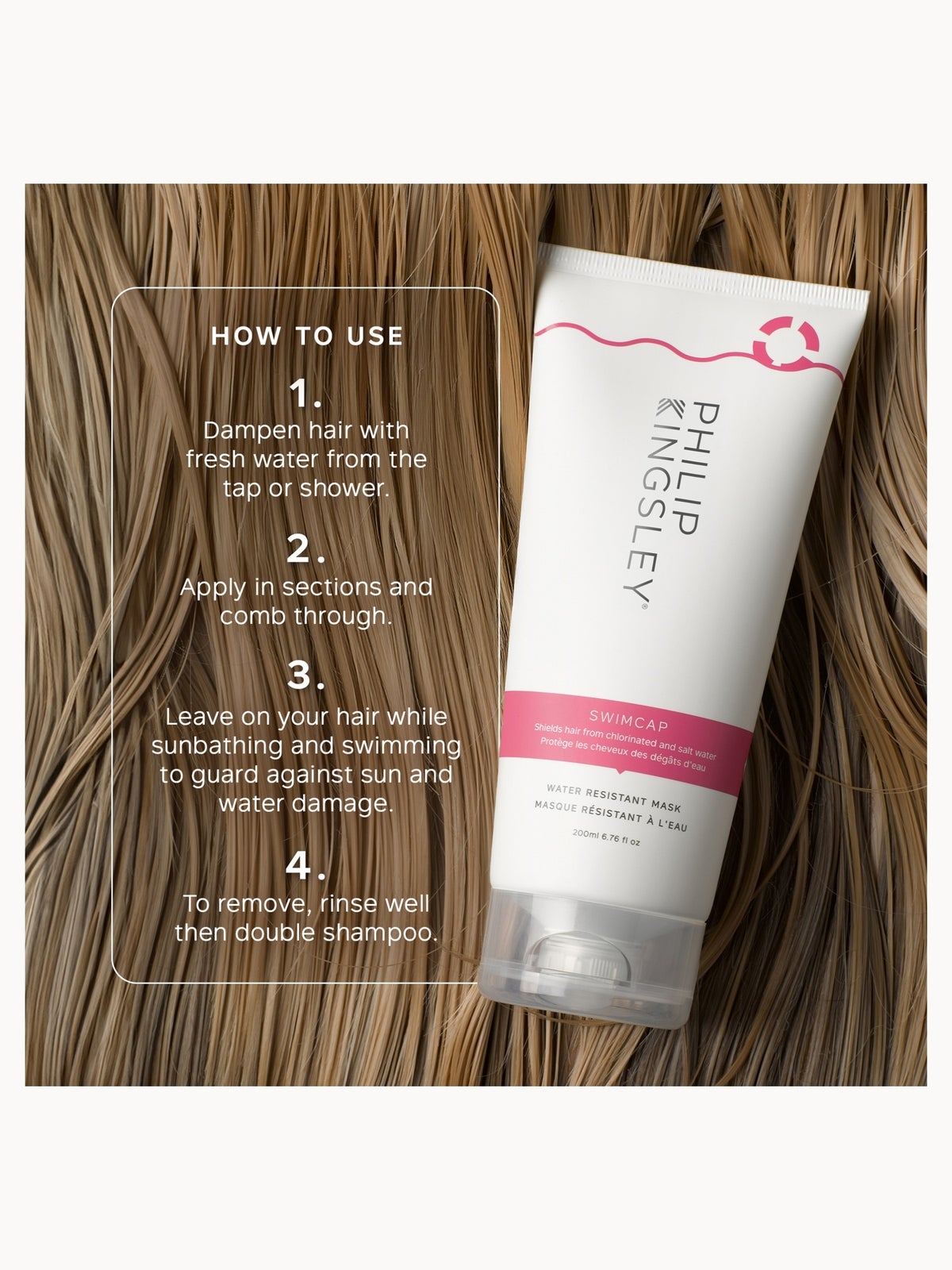 Philip Kingsley Swimcap Water-Resistant Mask 200ml 4