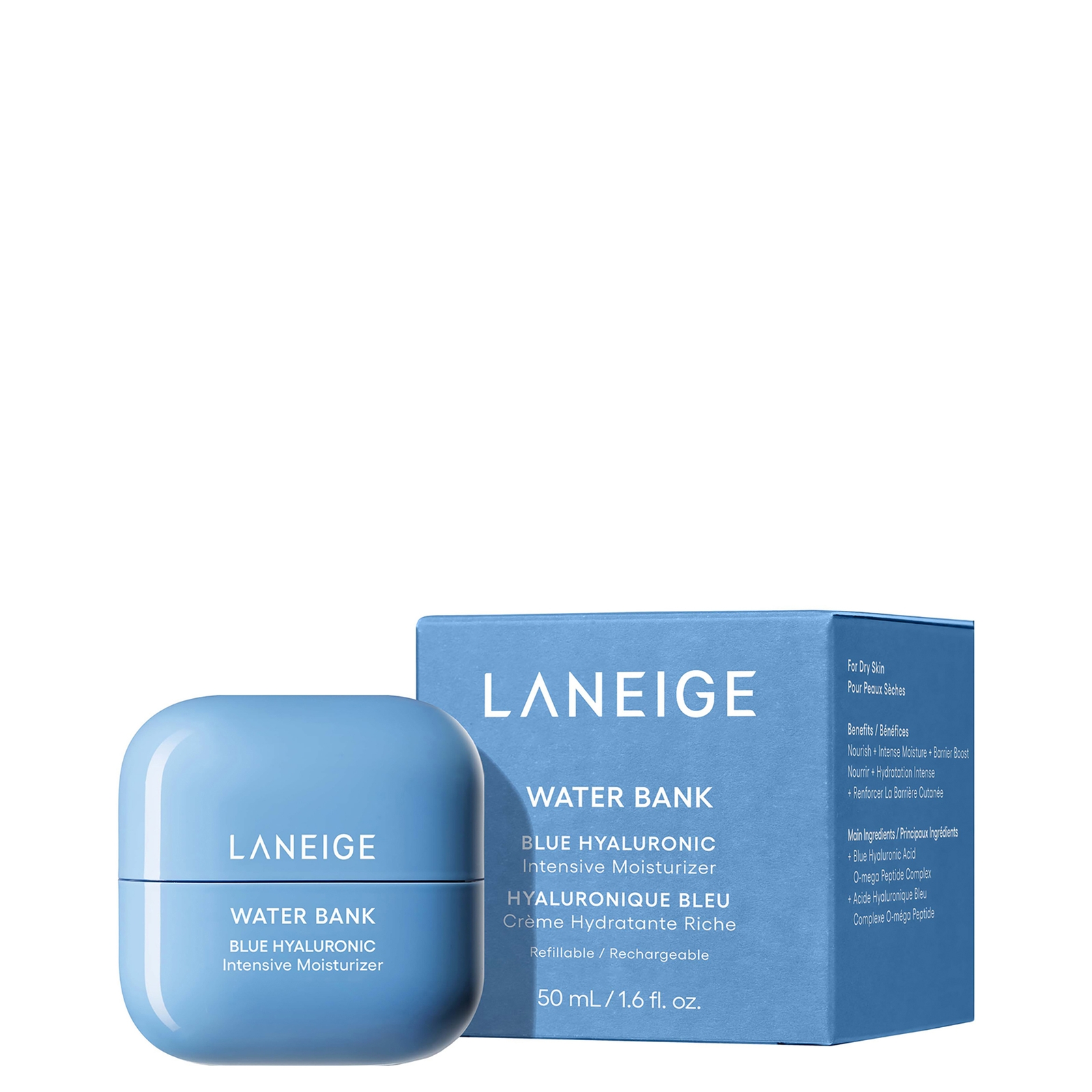 Laneige Water Bank Blauw Hyaluronzuur Intensieve CrèMe 50 Ml-image