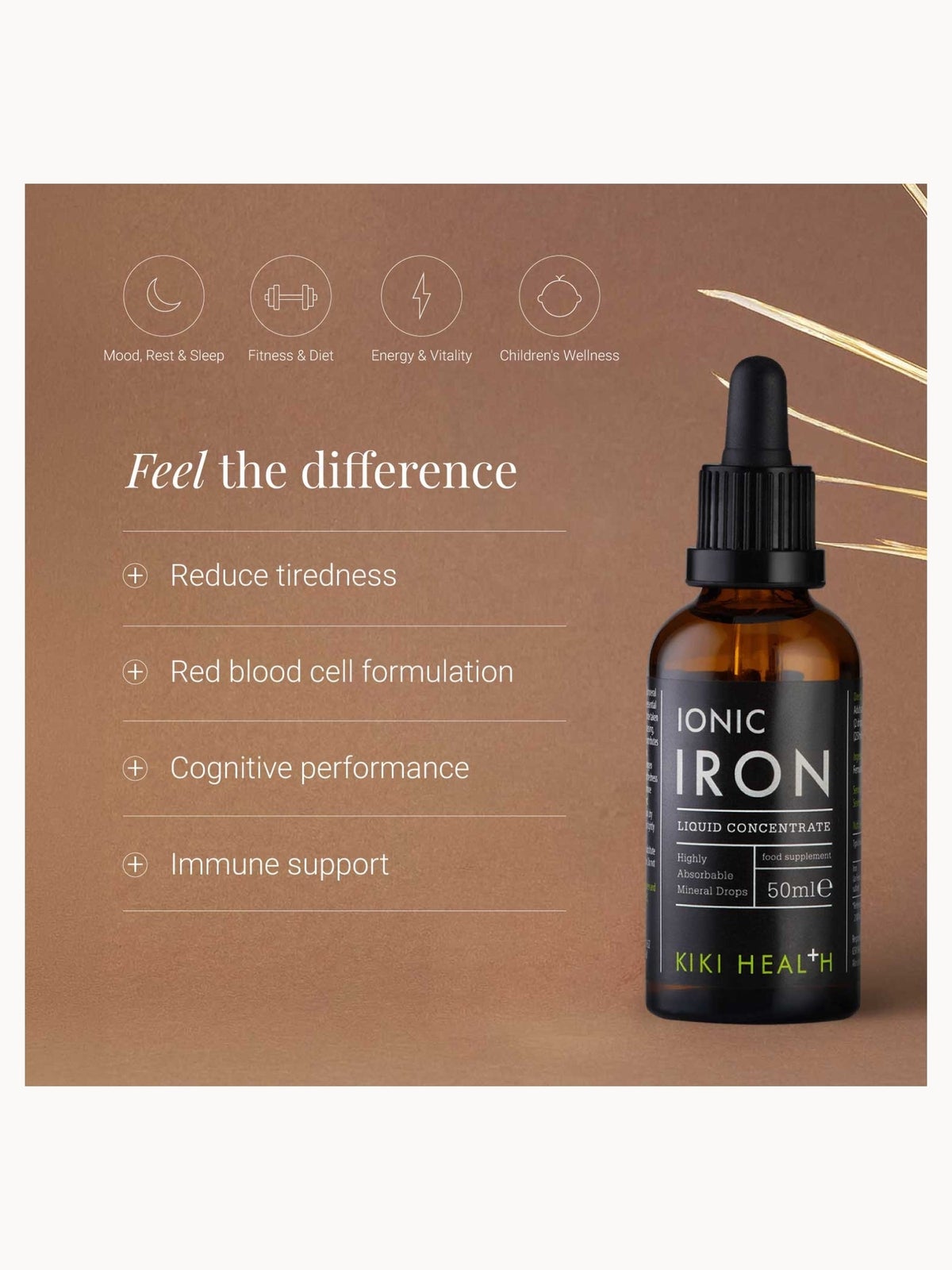KIKI Health Ionic Iron Liquid Concentrate 50ml, photo 2