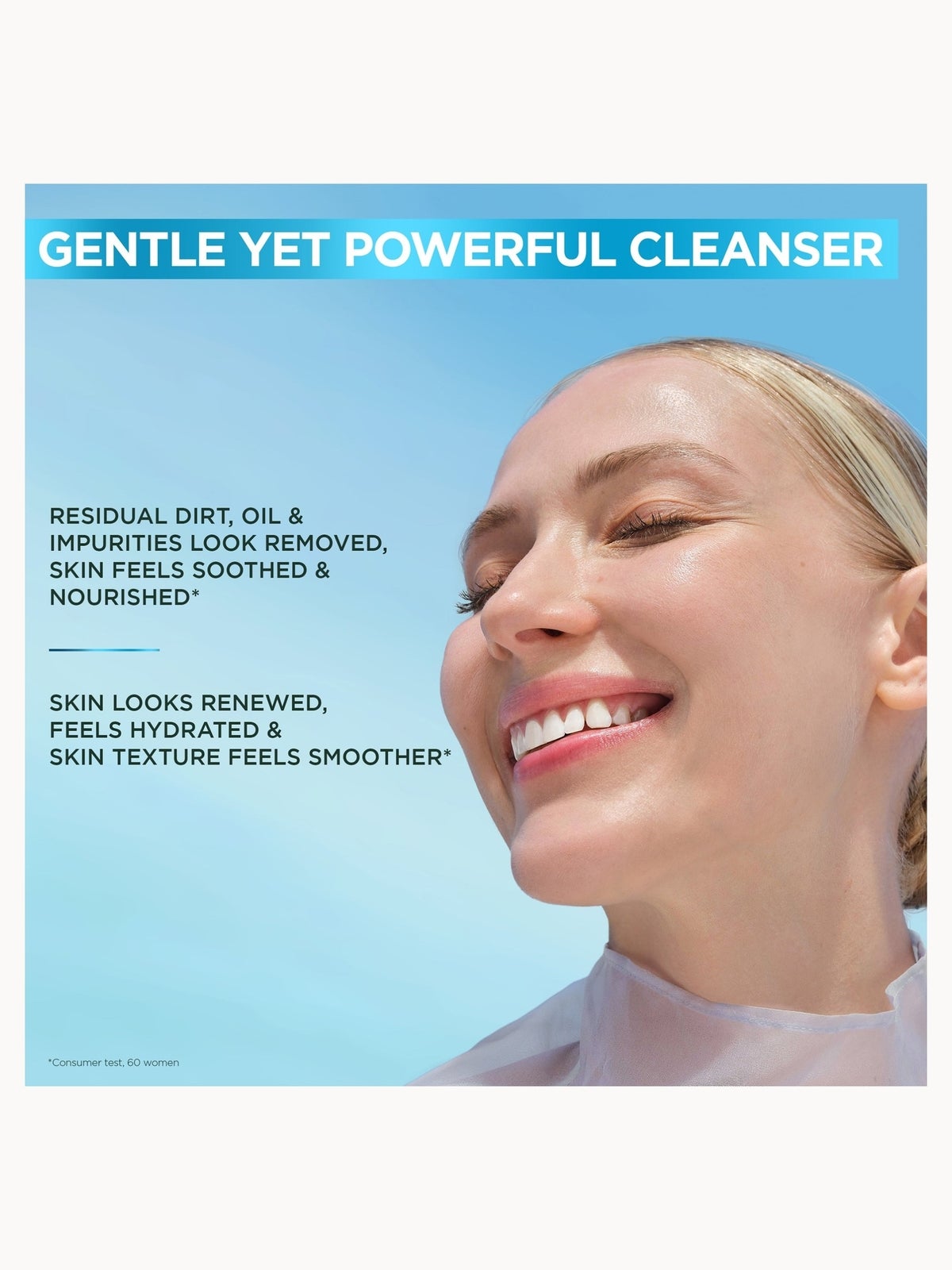 Garnier Hyaluron Barrier Protect Cream Cleanser, with Glycerin + Hyaluronic Acid + Aloe Vera 250ml 4