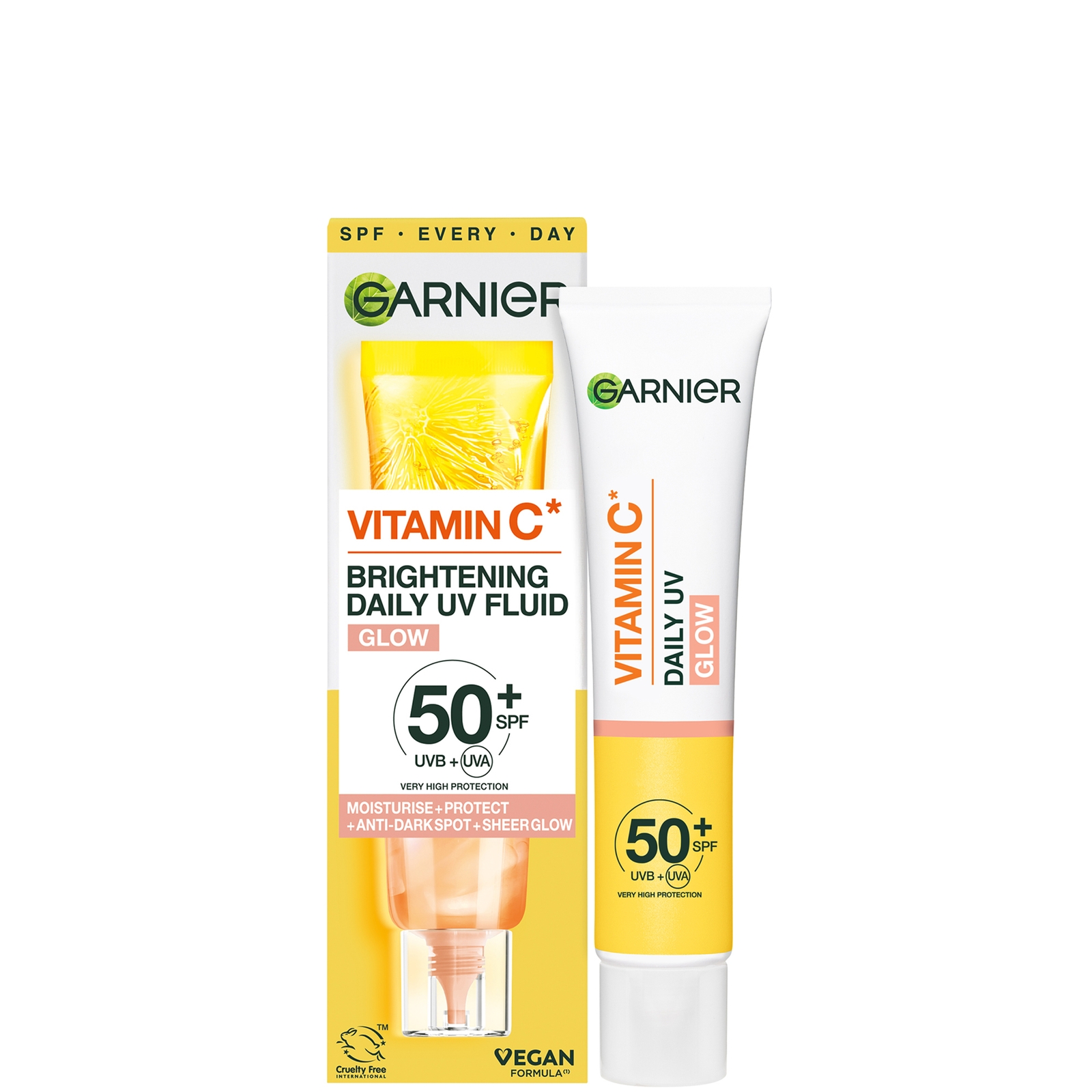 Garnier Vitamin C Daily UV Brightening Fluid Glow SPF 50+ 40ml