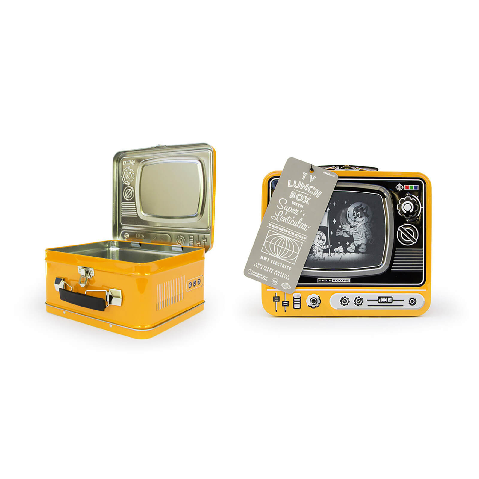 Moon Landing (Yellow) Tv Lunch Box Moon Landing (Yellow) Tv Lunch Box