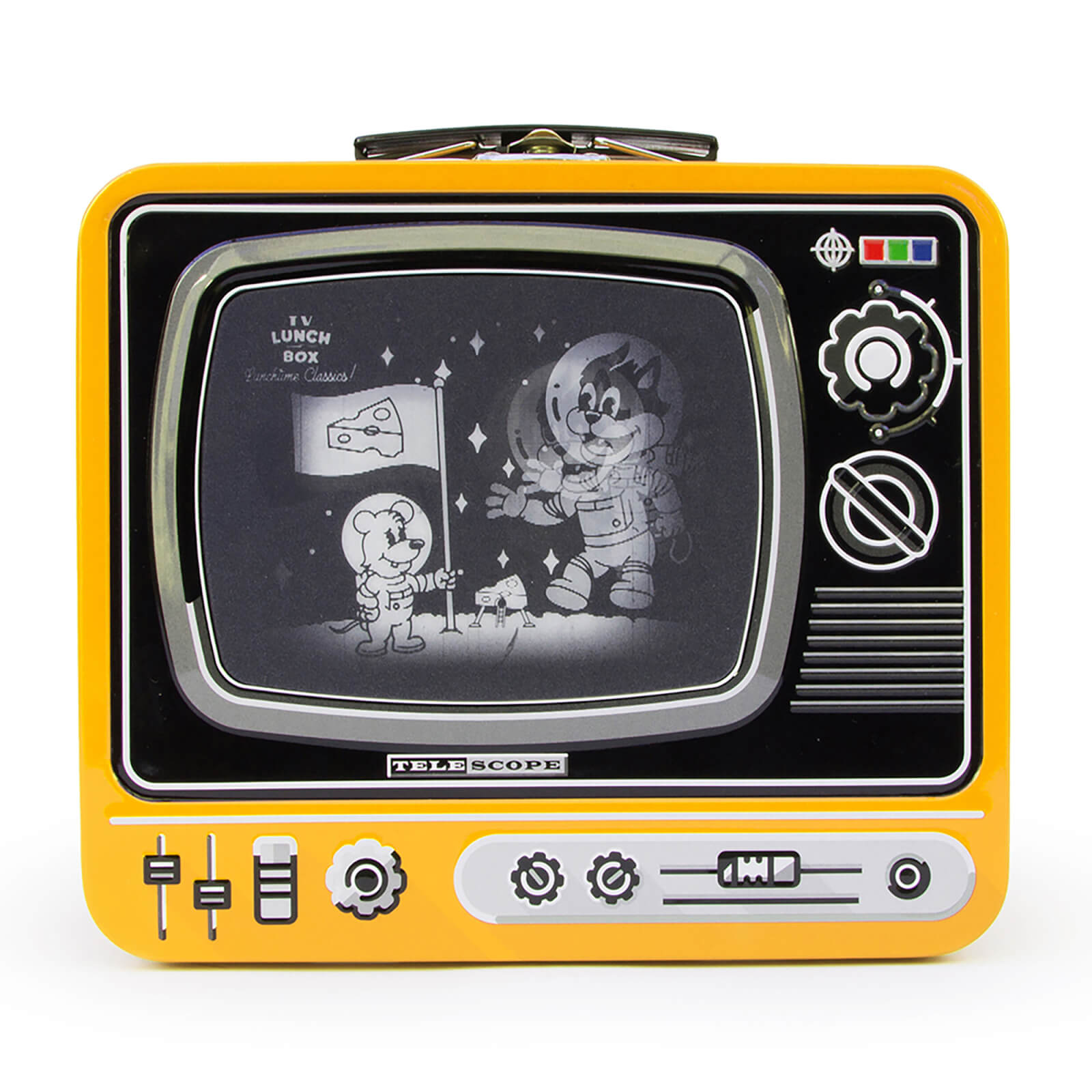 Moon Landing (Yellow) Tv Lunch Box Moon Landing (Yellow) Tv Lunch Box