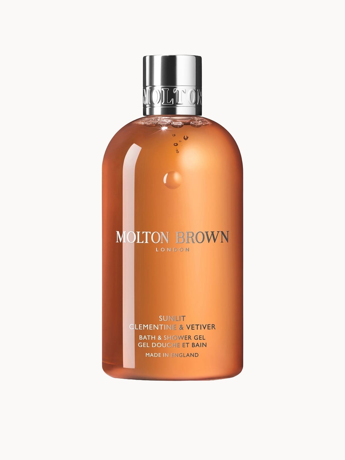 Molton Brown Sunlit Clementine and Vetiver Bath and Shower Gel 300ml