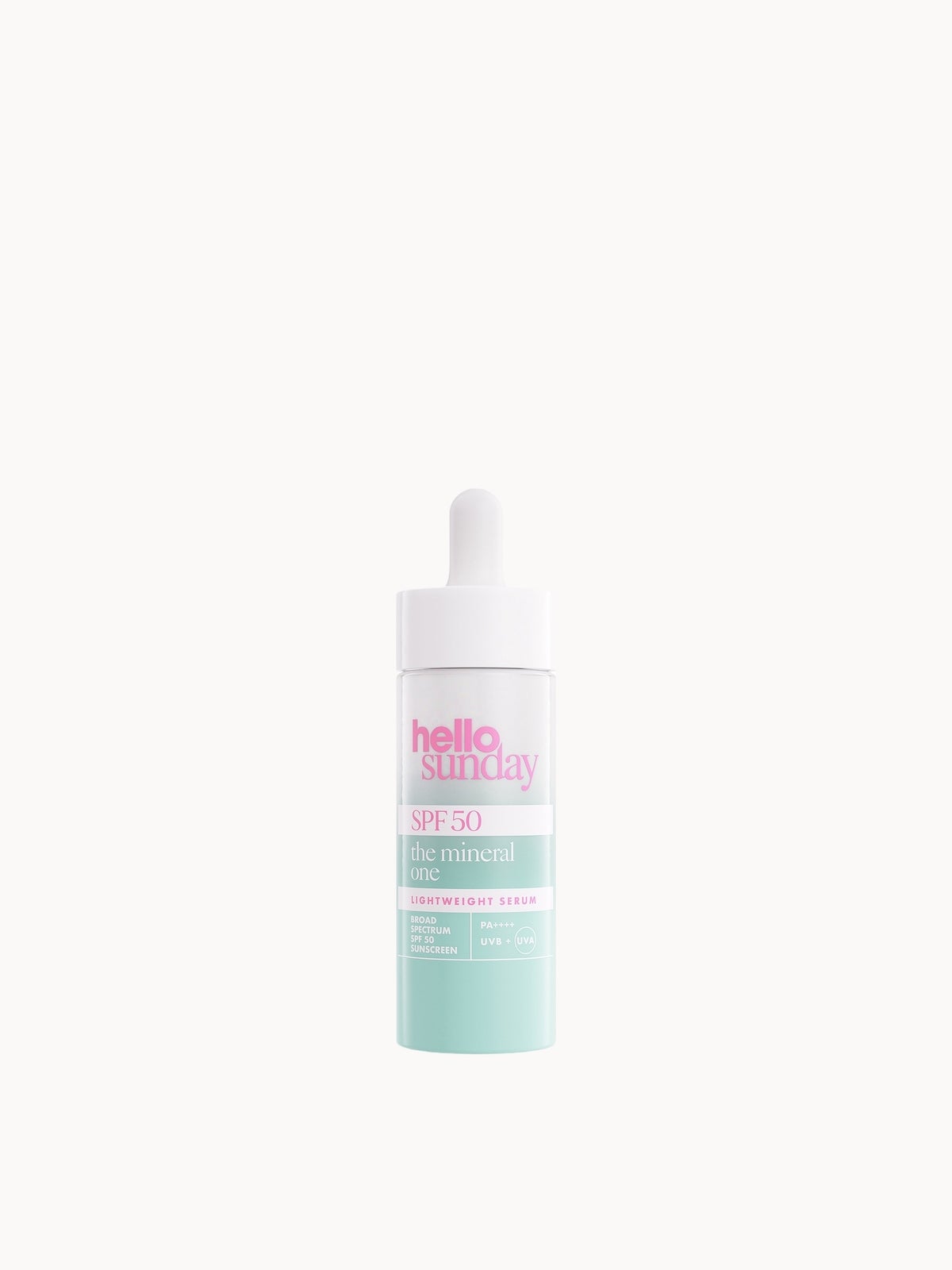 Hello Sunday The Mineral One Lightweight Serum with Hyaluronic Acid SPF50 30ml 2