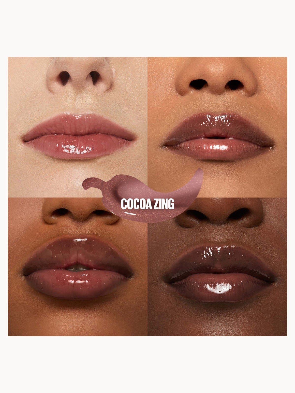 Maybelline Lifter Gloss Plumping Lip Gloss Lasting Hydration Formula With Hyaluronic Acid and Chilli Pepper (Various Shades) - Cocoa Zing 4
