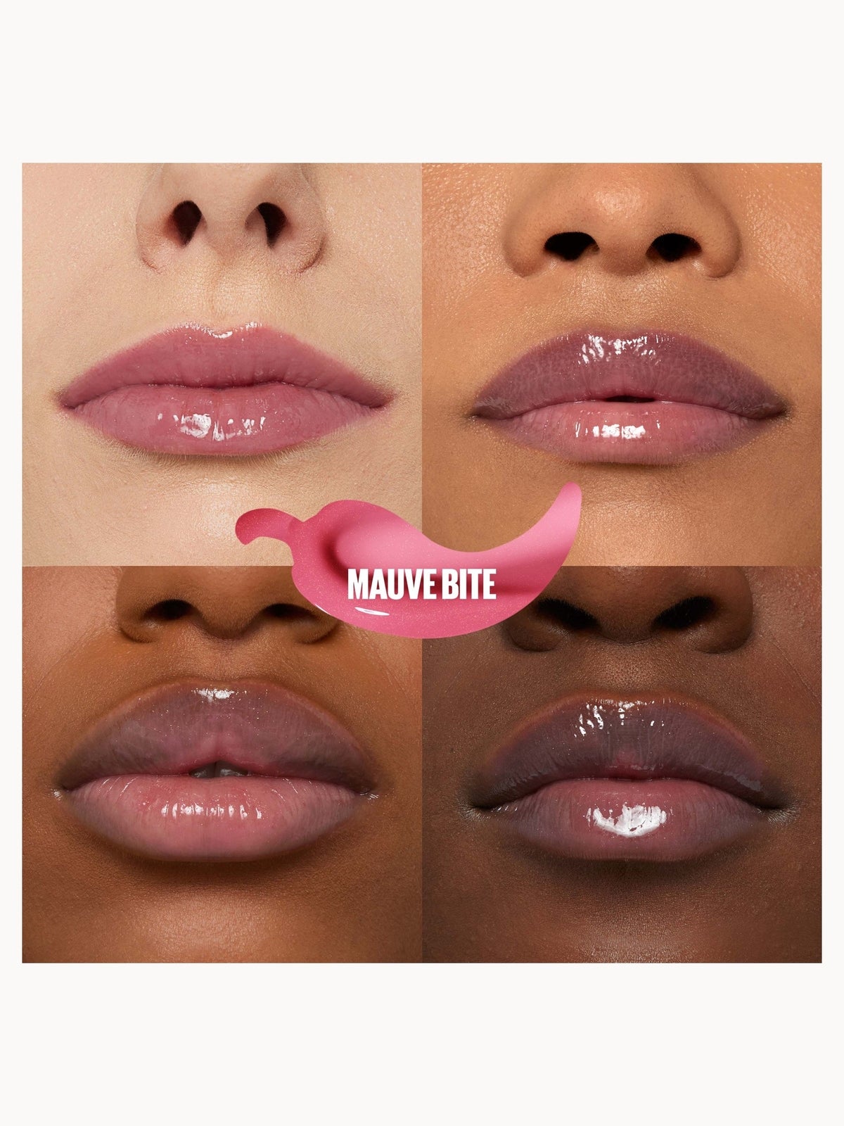 Maybelline Lifter Gloss Plumping Lip Gloss Lasting Hydration Formula With Hyaluronic Acid and Chilli Pepper (Various Shades) - Mauve Bite 4
