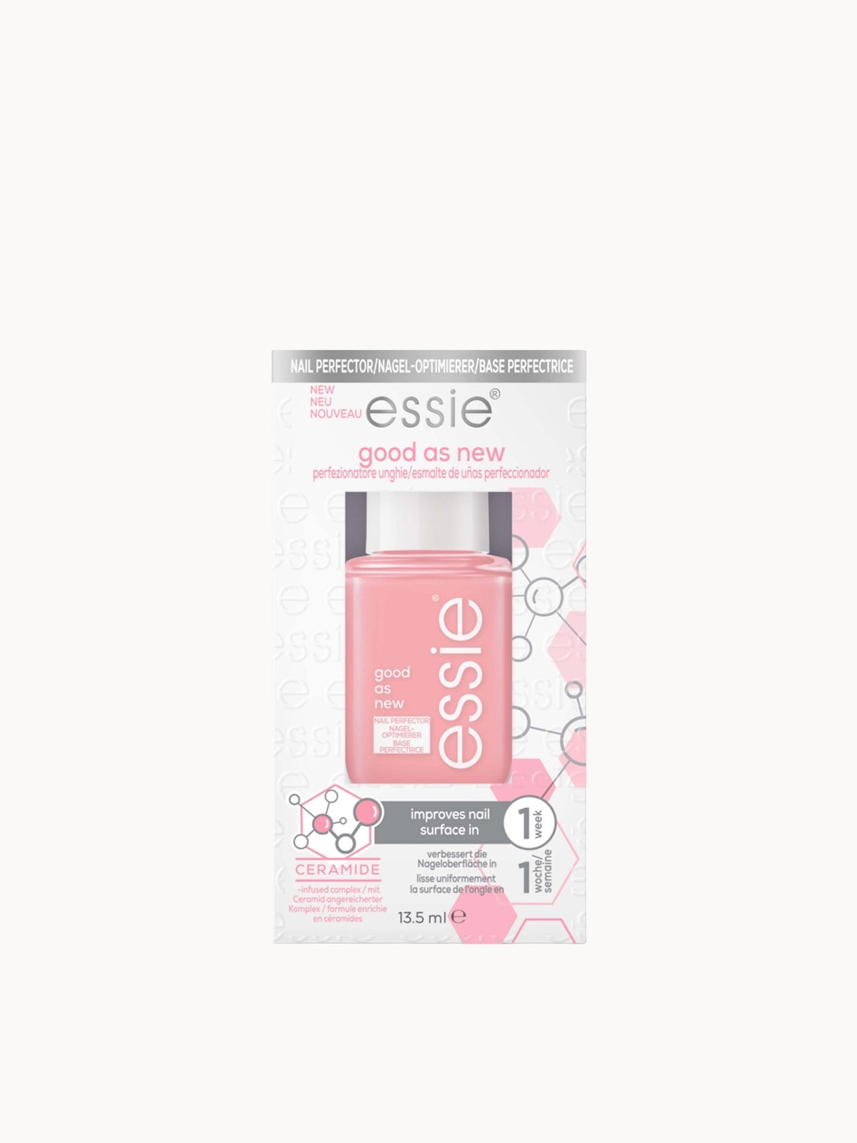 essie Nail Care Treatment Good As New Nail Perfector Nail Concealer Corrector - Light Pink 2
