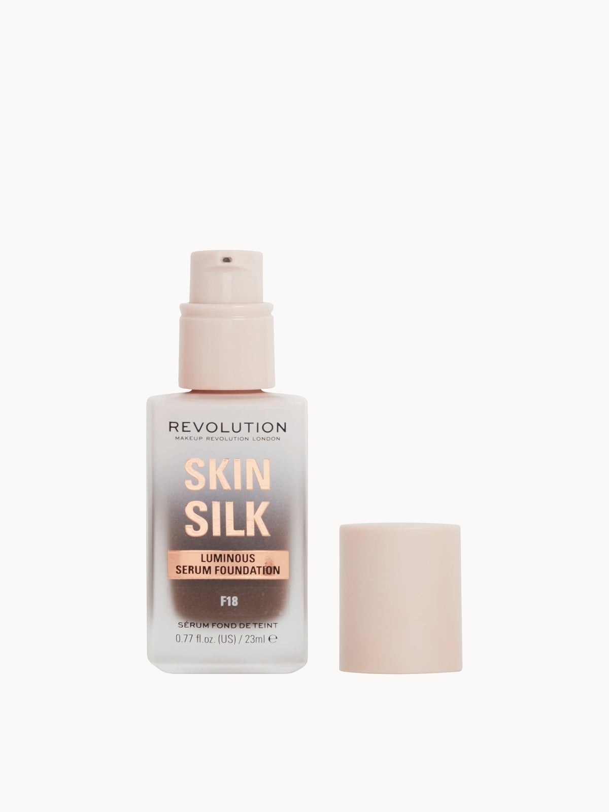 Makeup Revolution Silk Serum Foundation 23ml (Various Shades) - F18