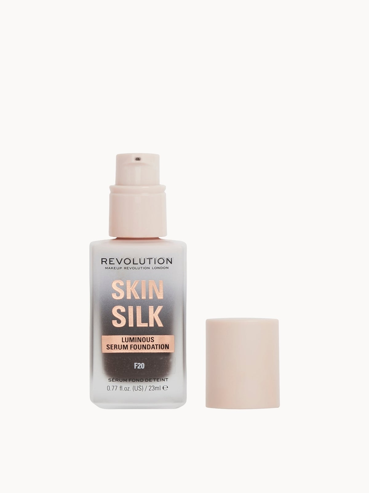 Makeup Revolution Silk Serum Foundation 23ml (Various Shades) - F20