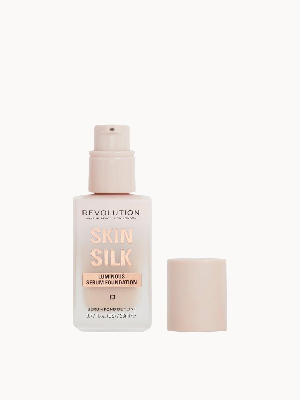 Makeup Revolution Silk Serum Foundation 23ml (Various Shades) - F3