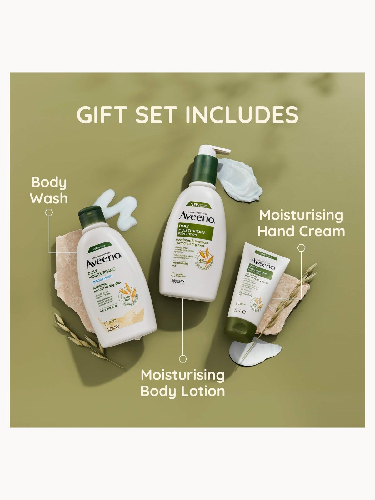 Aveeno Body Daily Moisturising Gift Set 2