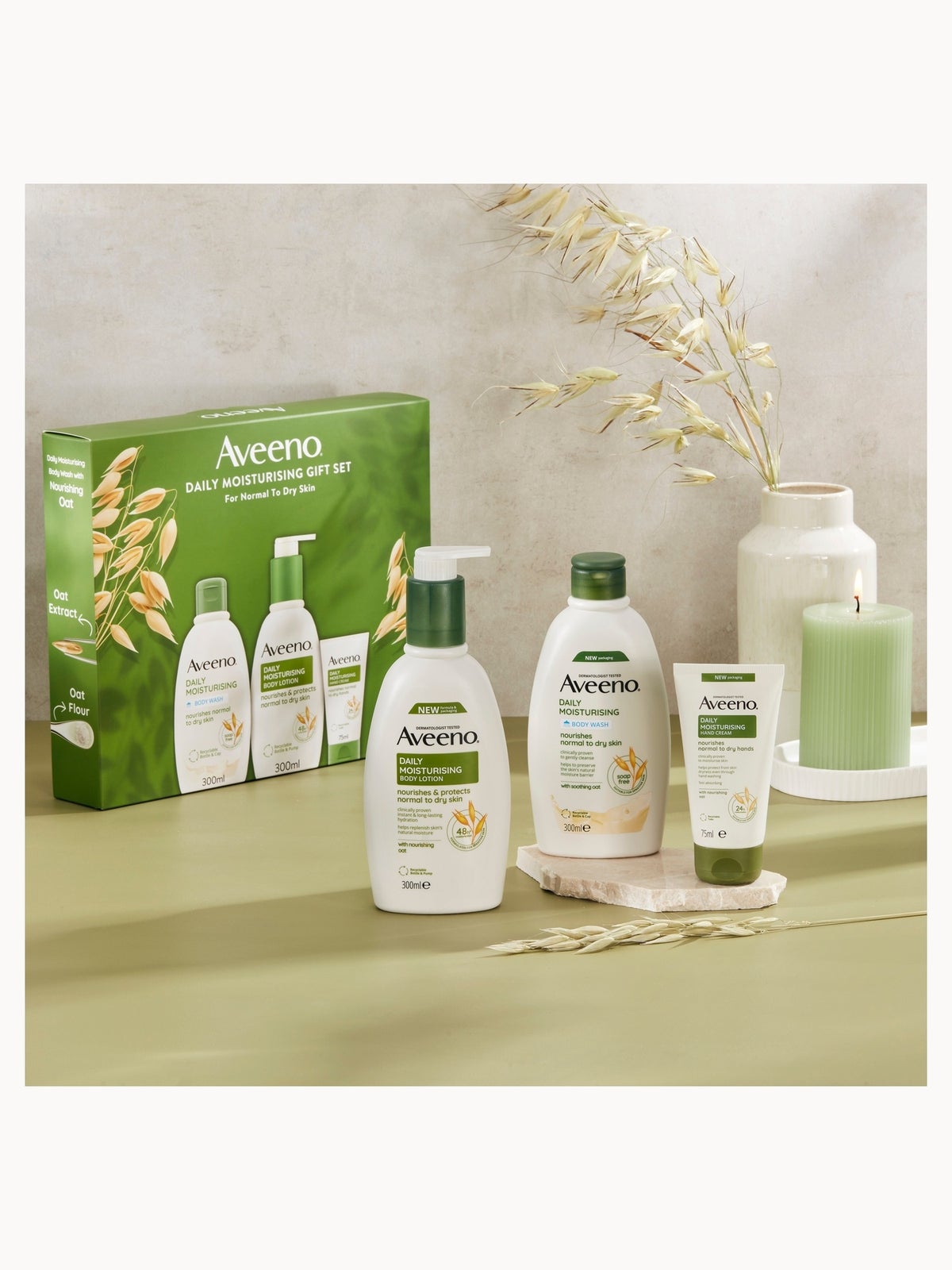 Aveeno Body Daily Moisturising Gift Set 3