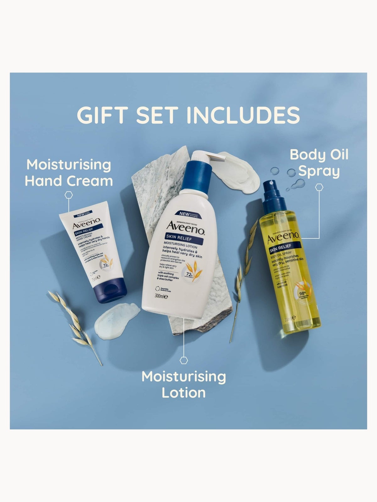 Aveeno Body Skin Relief Gift Set 2