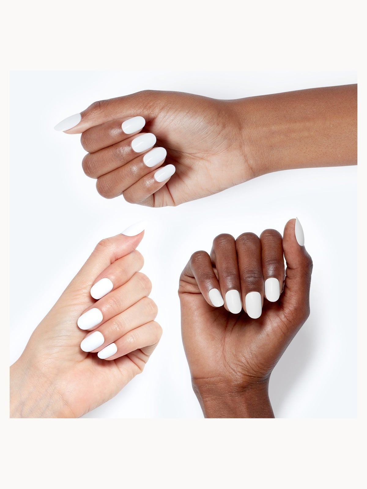 OPI xPRESS/ON White Press On Nails Gel-Like Salon Manicure - Funny Bunny 2