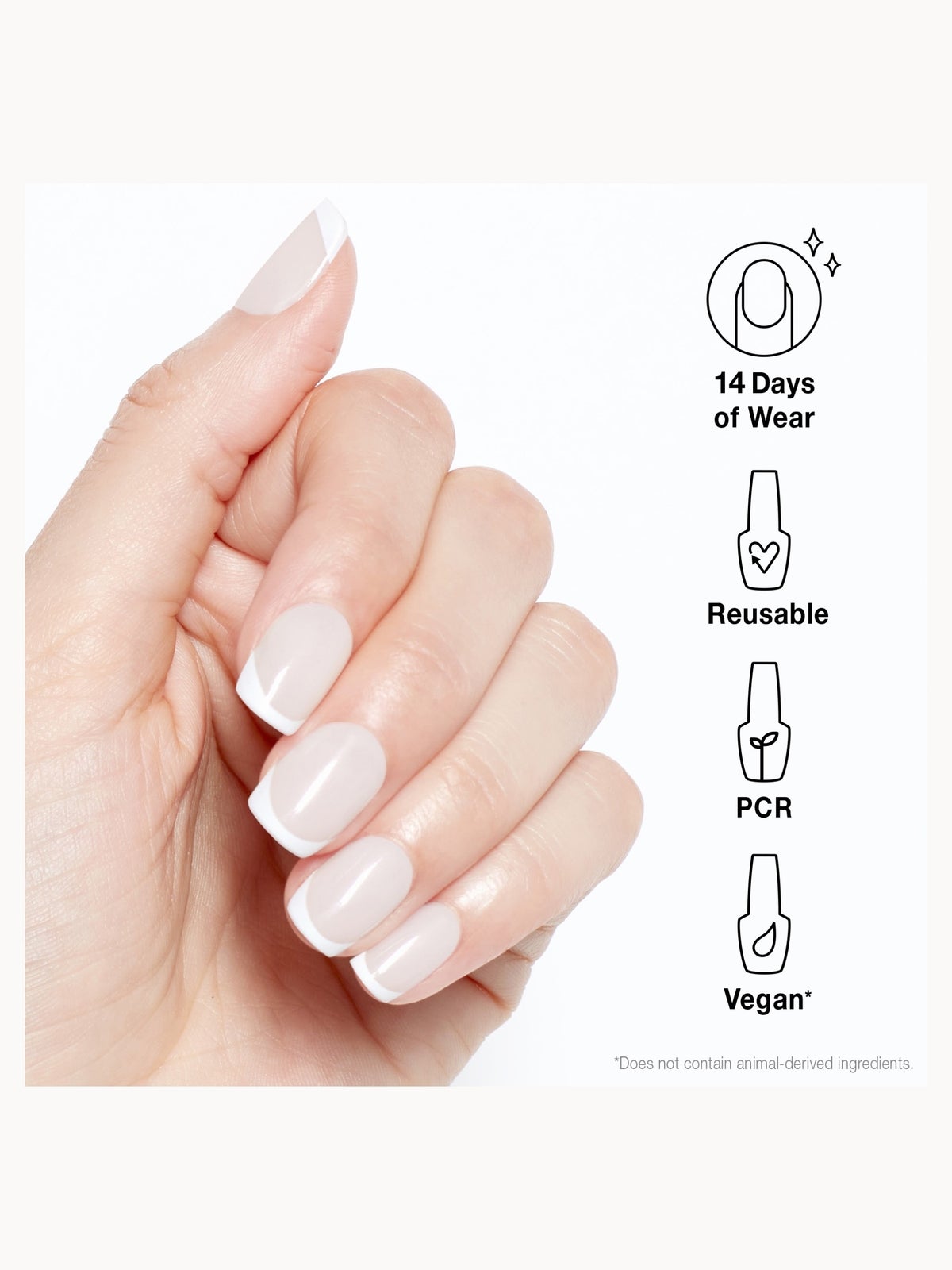 OPI xPRESS/ON Nude Press On Nails Gel-Like Salon Manicure - French Press 4