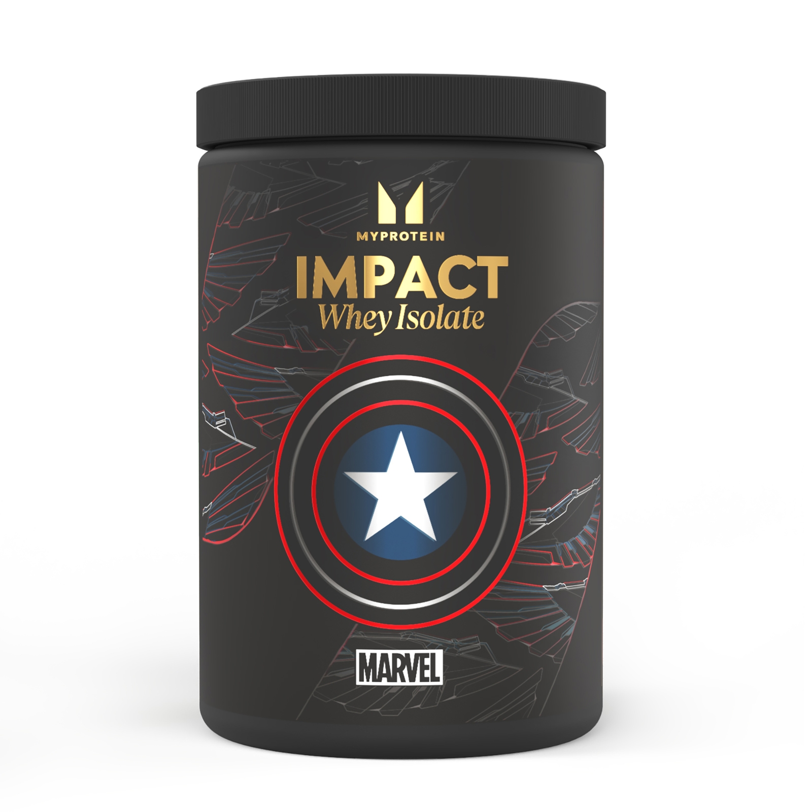 Impact Whey Isolate - 600g - Captain America - Vanilla Raspberry