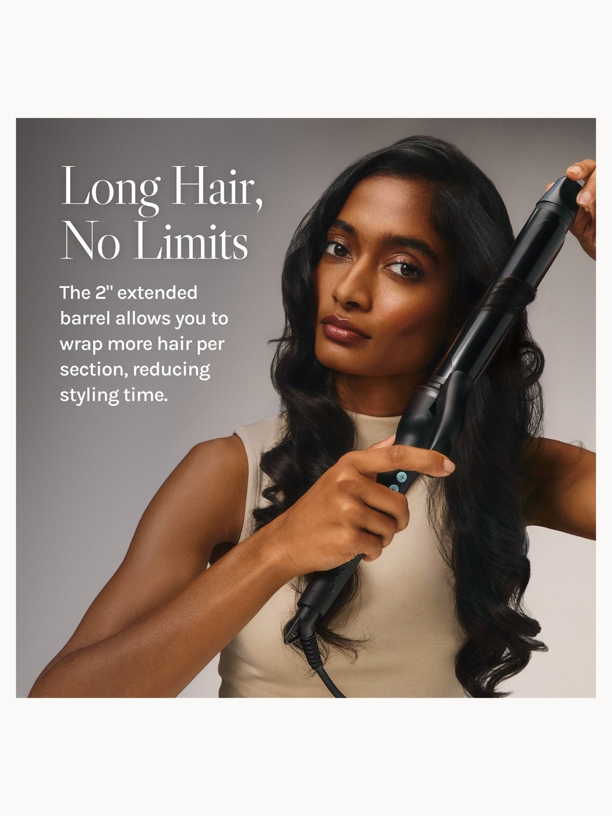Bio:Ionic Extra Long Barrel Curling Styler 32mm with UK Plug 3