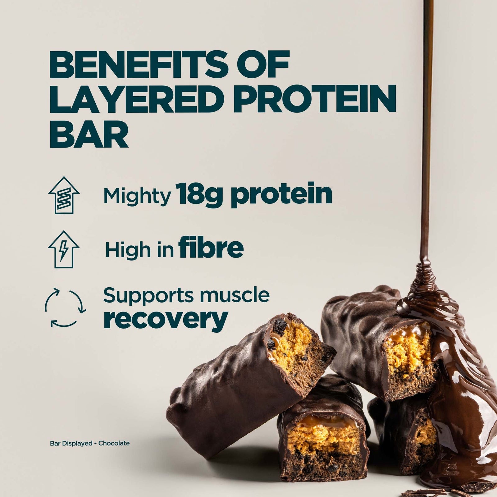 Myprotein Layered Bar - 12 x 60g - Hotel Chocolat - Salted Caramel