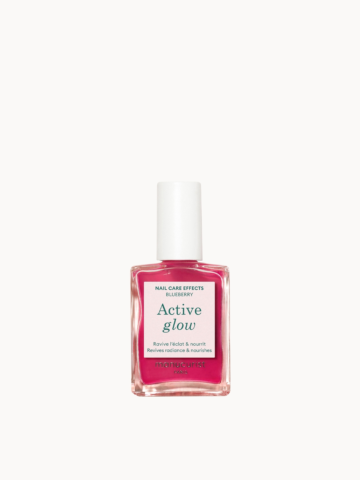 Manucurist Active Glow Polish 15ml - Blueberry
