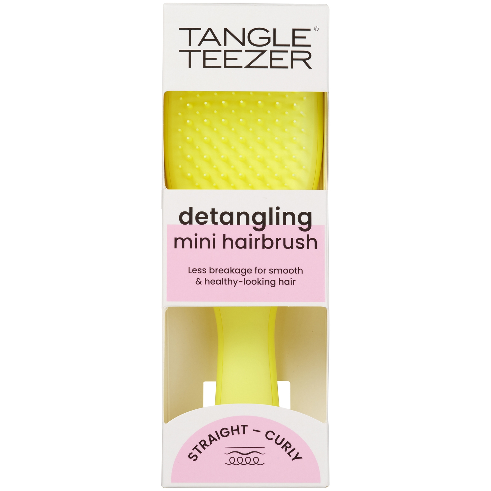 Thumbnail - Tangle Teezer The Ultimate Detangler Mini Brush - Hyper Yellow