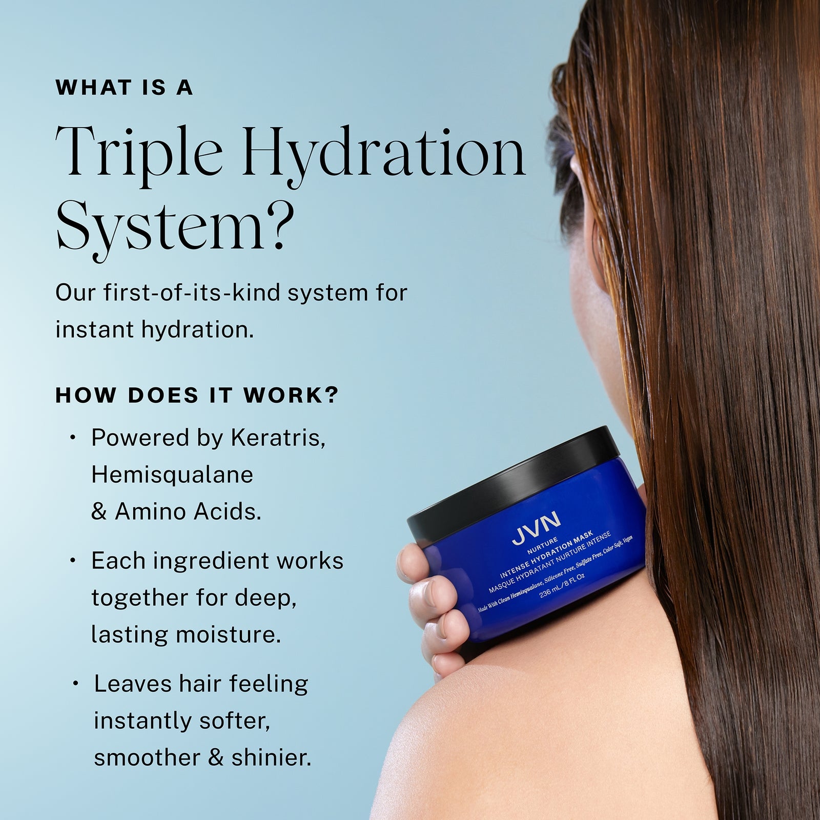 JVN Nurture Intense Hydration Mask 236ml 3