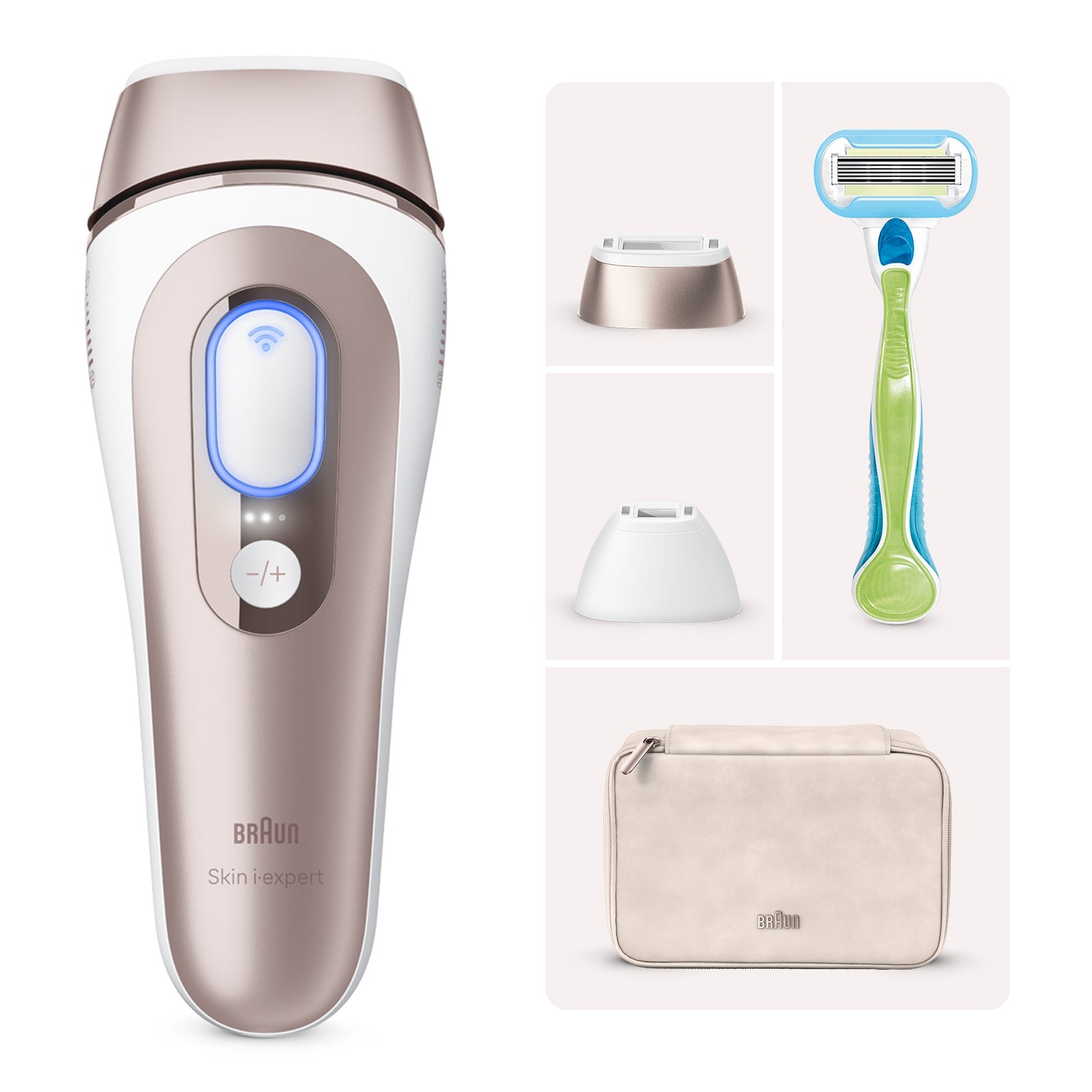 Image of Braun IPL Skin i·expert Pro 7 PL7147 Rose Gold Women