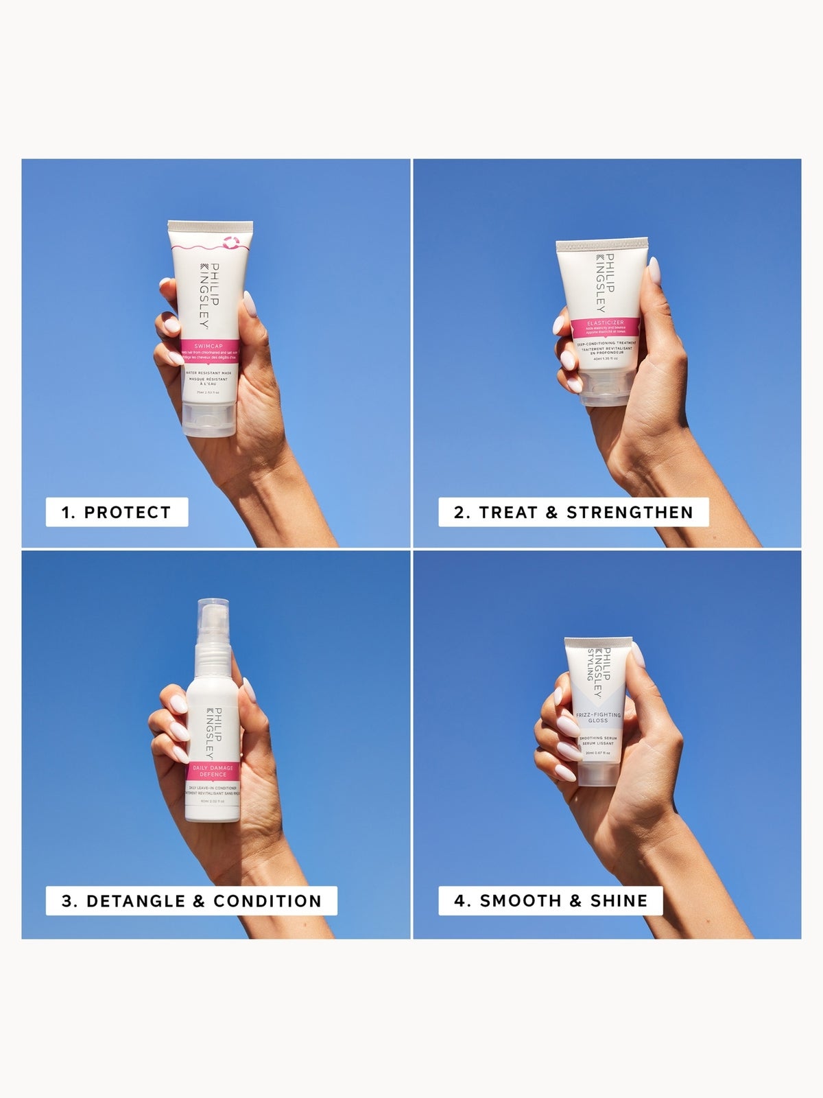 Philip Kingsley Holiday-Proof Hair Care Travel Collection (Worth £55) 3
