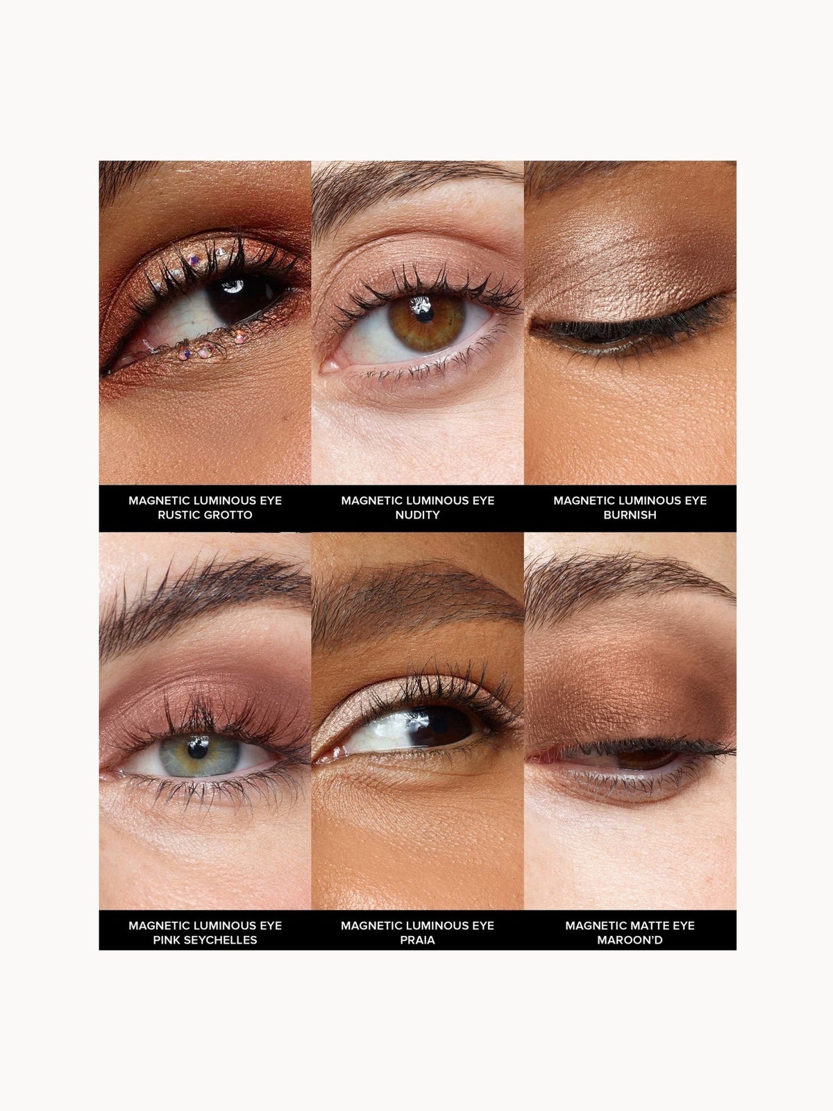 NUDESTIX Nude Beach 6-Piece Eye Pencil Palette 3