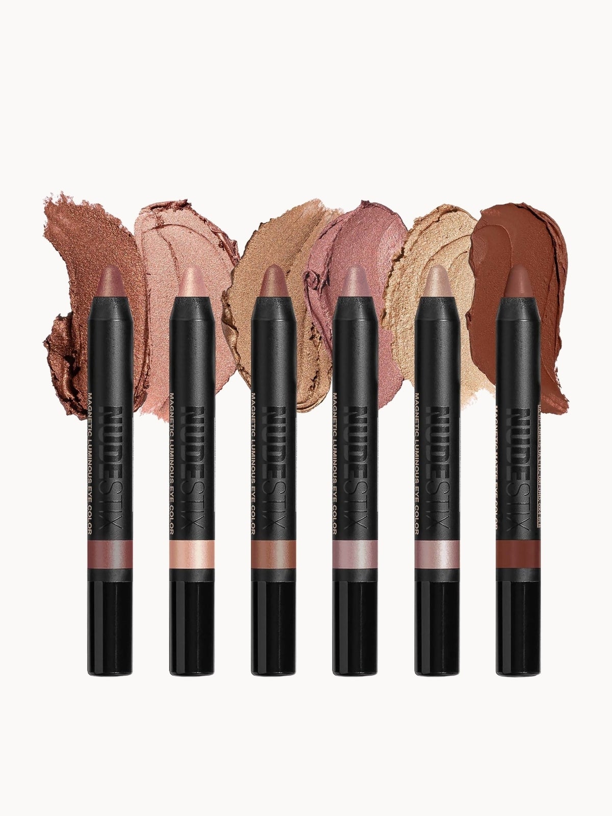 NUDESTIX Nude Beach 6-Piece Eye Pencil Palette