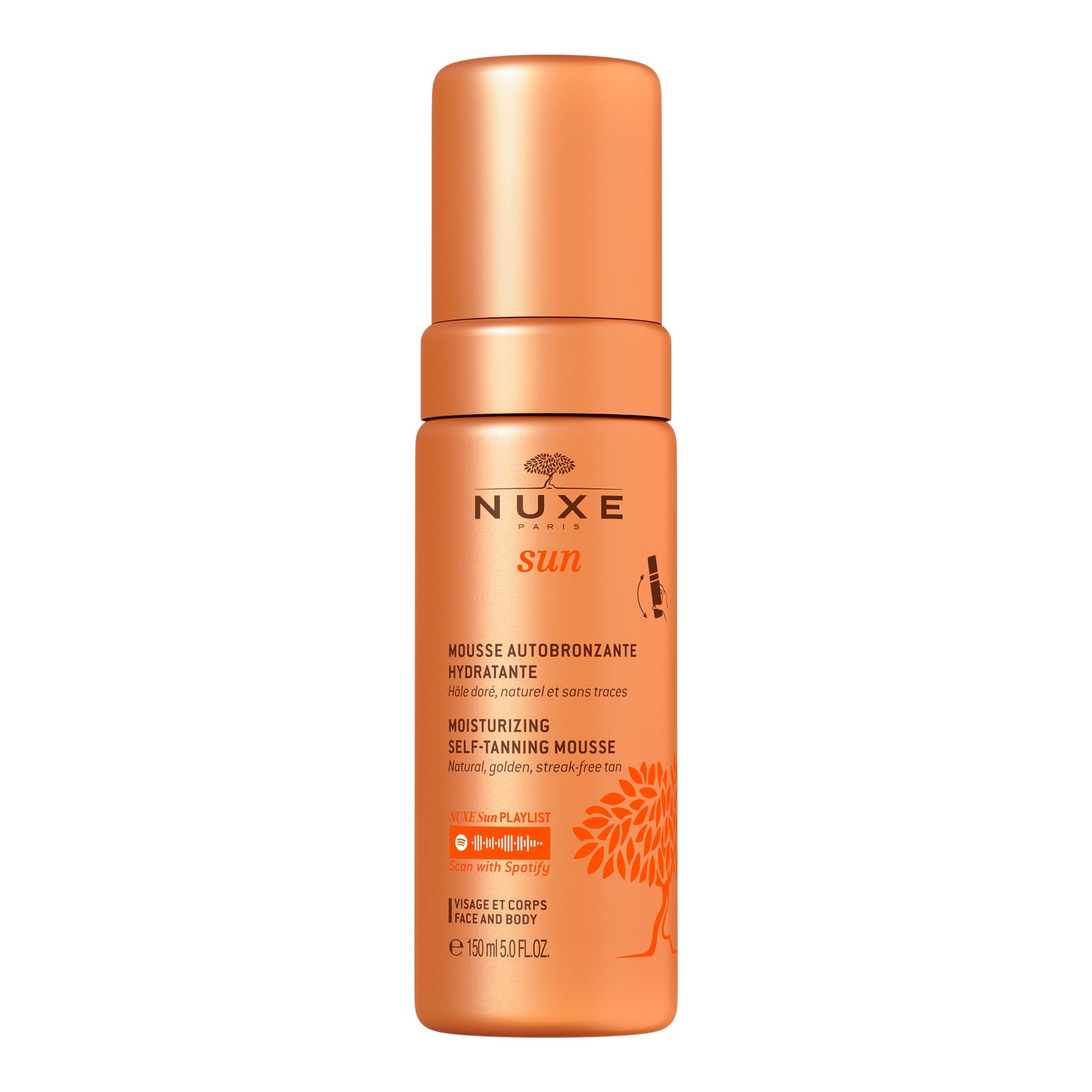Nuxe Moisturizing Self-Tanning Mousse, NUXE Sun 150ml