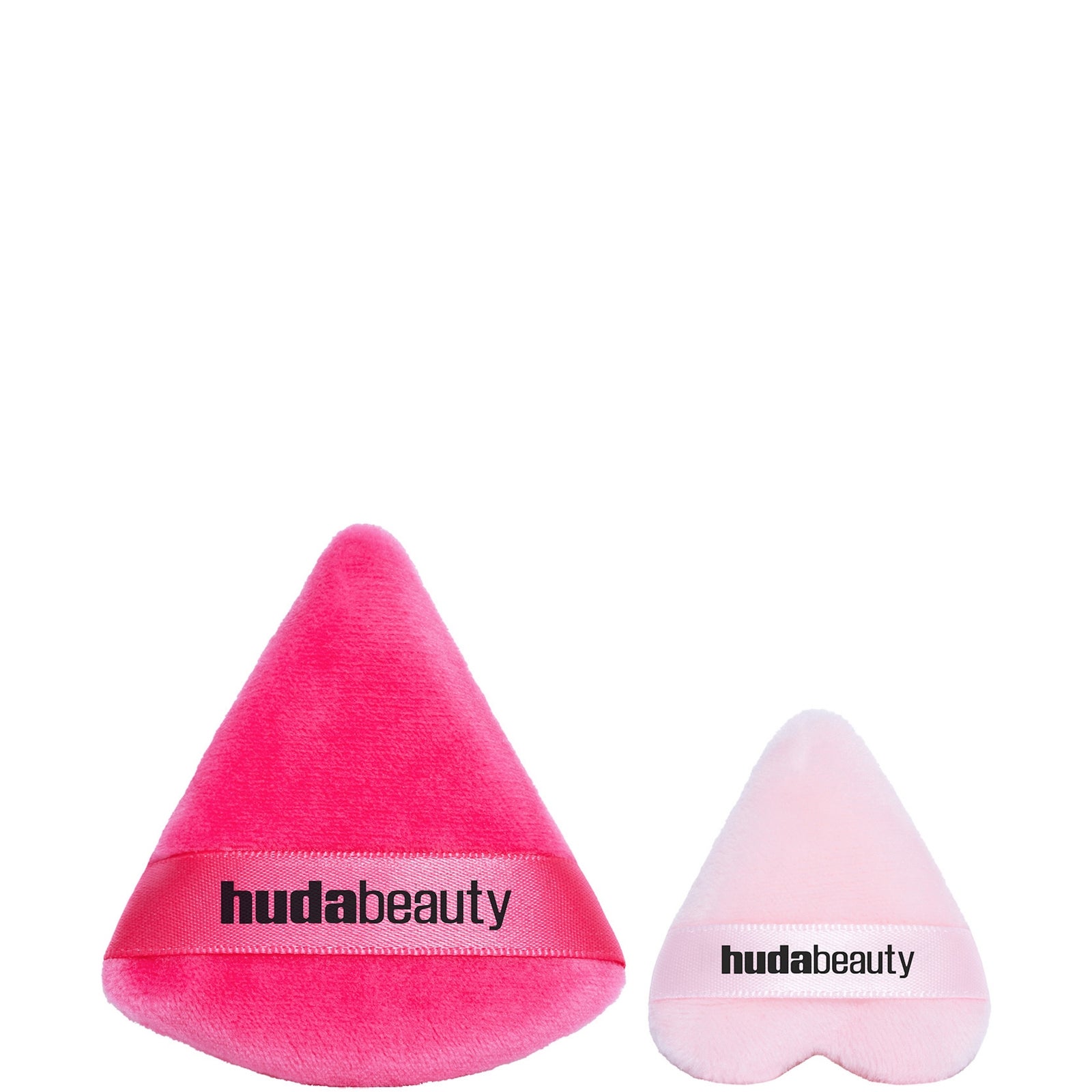 Huda Beauty Unisex Pink Easy Bake Powder Puff Duo - Image 3