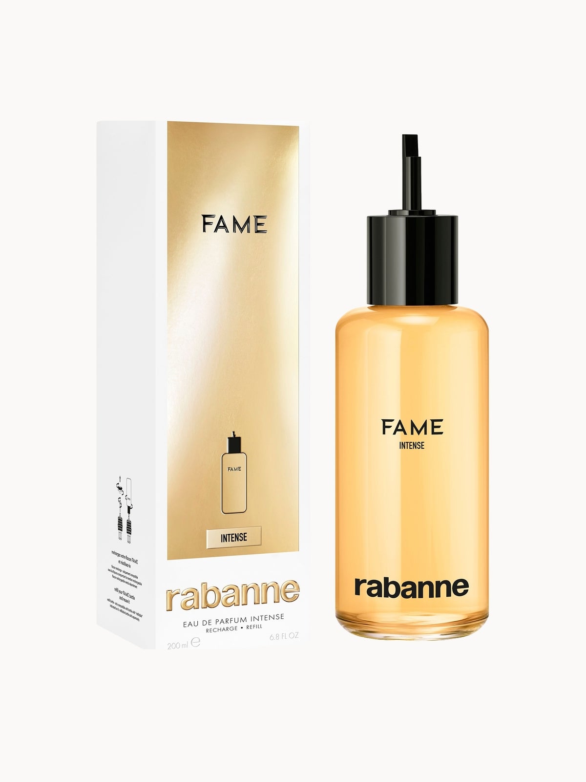 Rabanne Fame Intense Eau de Parfum Intense Refill 200ml 2