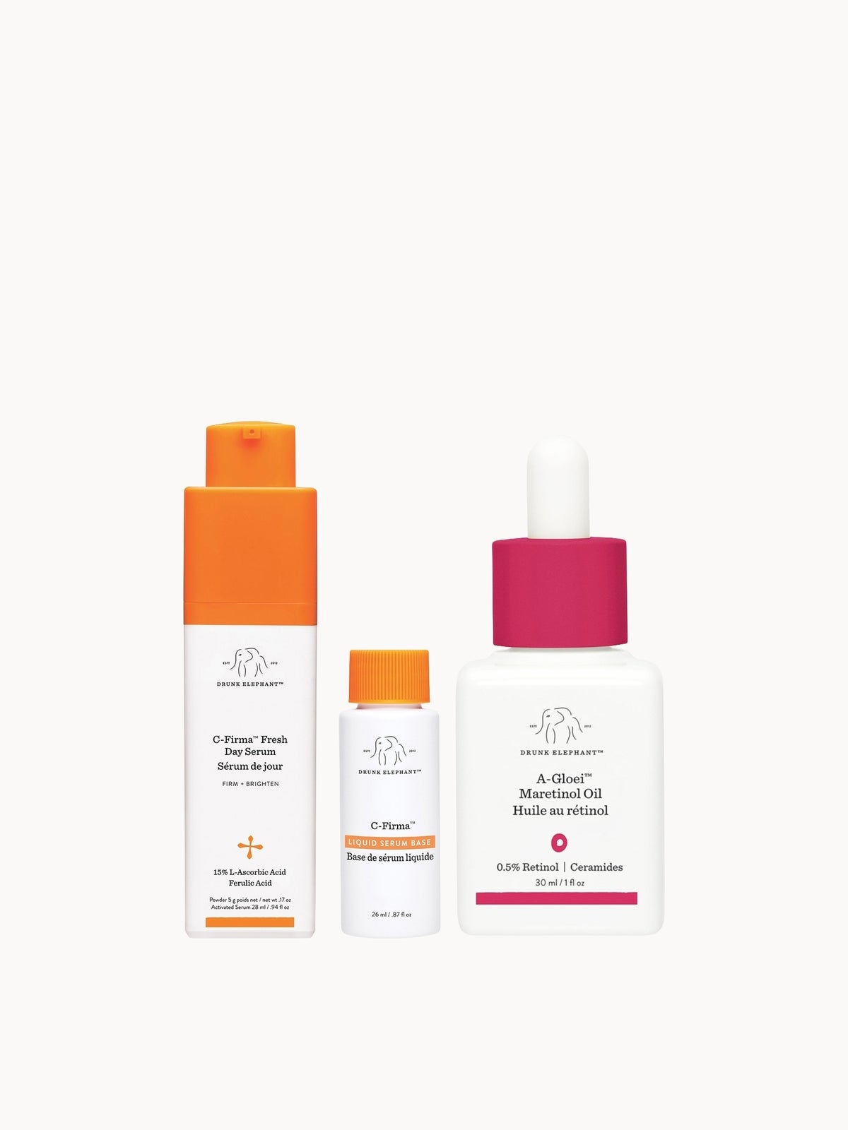 Drunk Elephant Vitamin C & Retinol Power Duo
