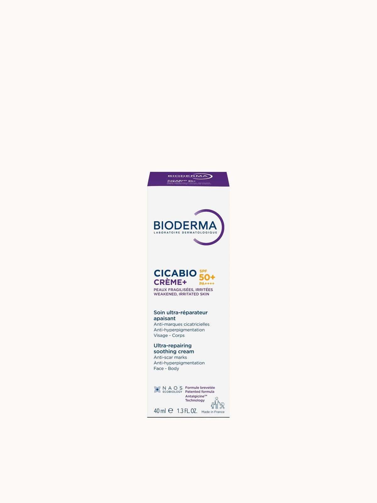 Bioderma Cicabio Ultra Reparing Soothing Cream with SPF50+ 40ml 3