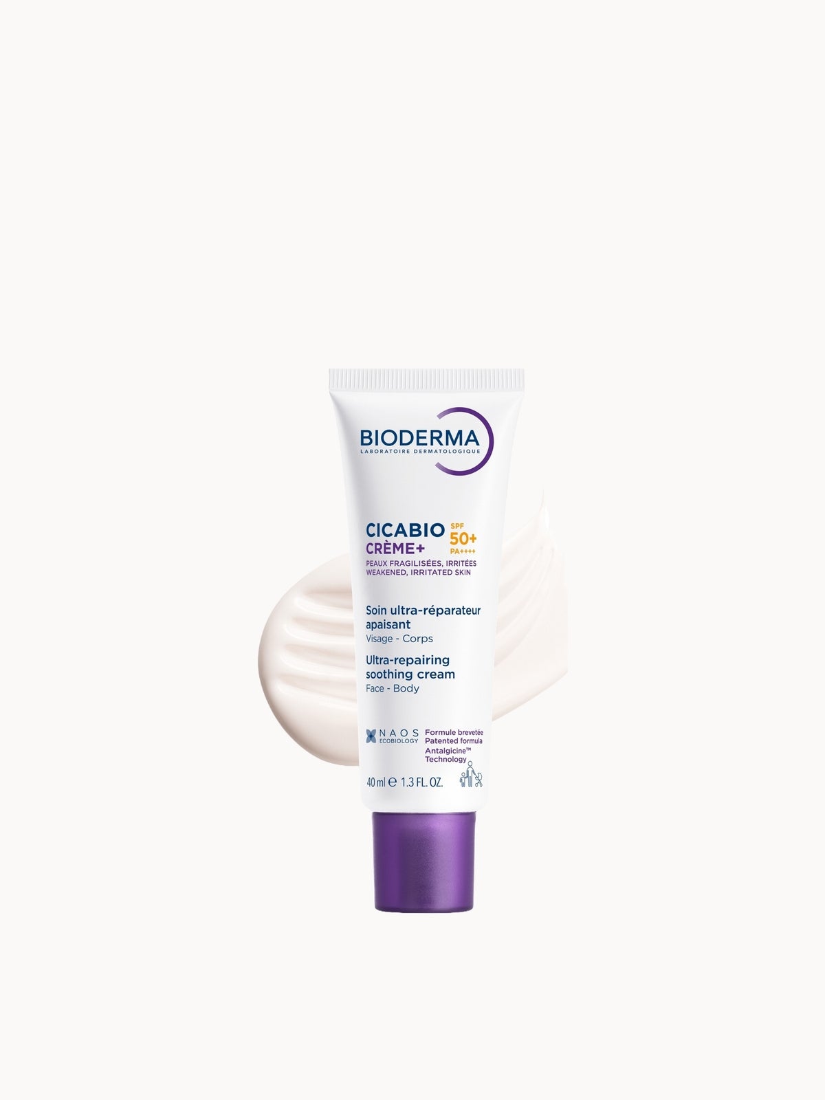 Bioderma Cicabio Ultra Reparing Soothing Cream with SPF50+ 40ml 2