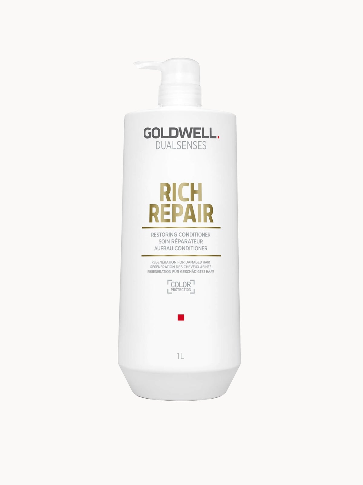 Goldwell Dualsenses Rich Repair Restoring Shampoo And Conditioner For Dry To Severely Damaged Hair 1L Duo (Worth £101) 3