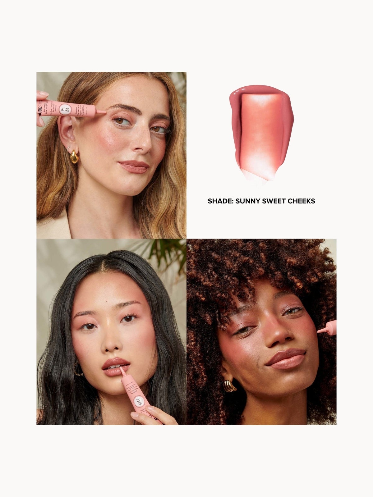 NUDESTIX Nudescreen Blush Tint SPF 30 15ml (Various Shades) - Sunny Sweet Cheeks 2