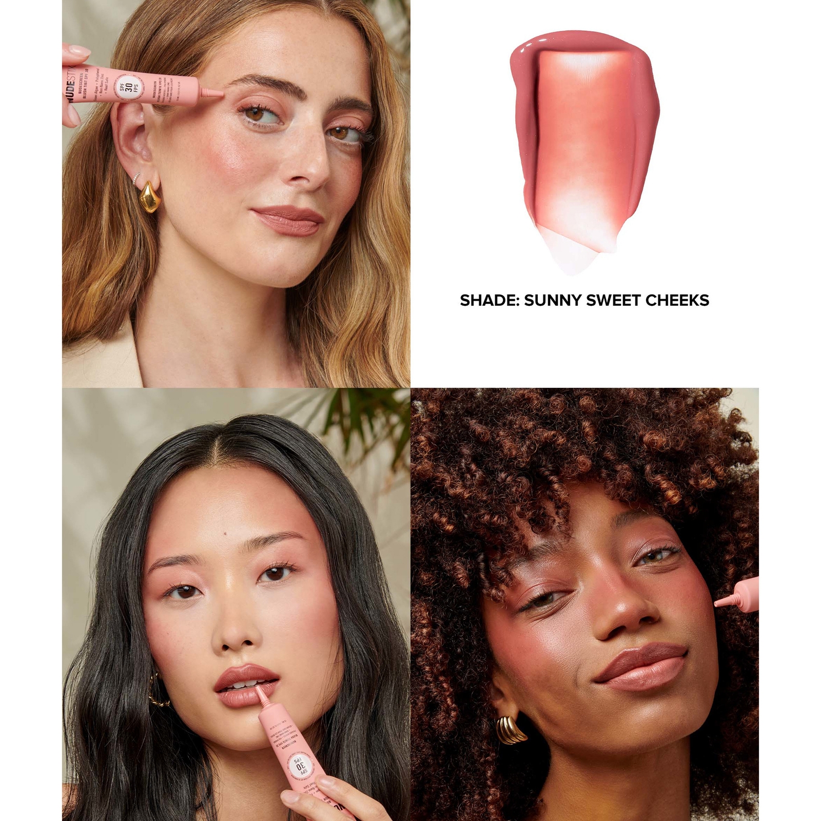 Nudestix Nudescreen Blush Tint Spf 30 15Ml (Various Shades) - Sunny Sweet Cheeks-image