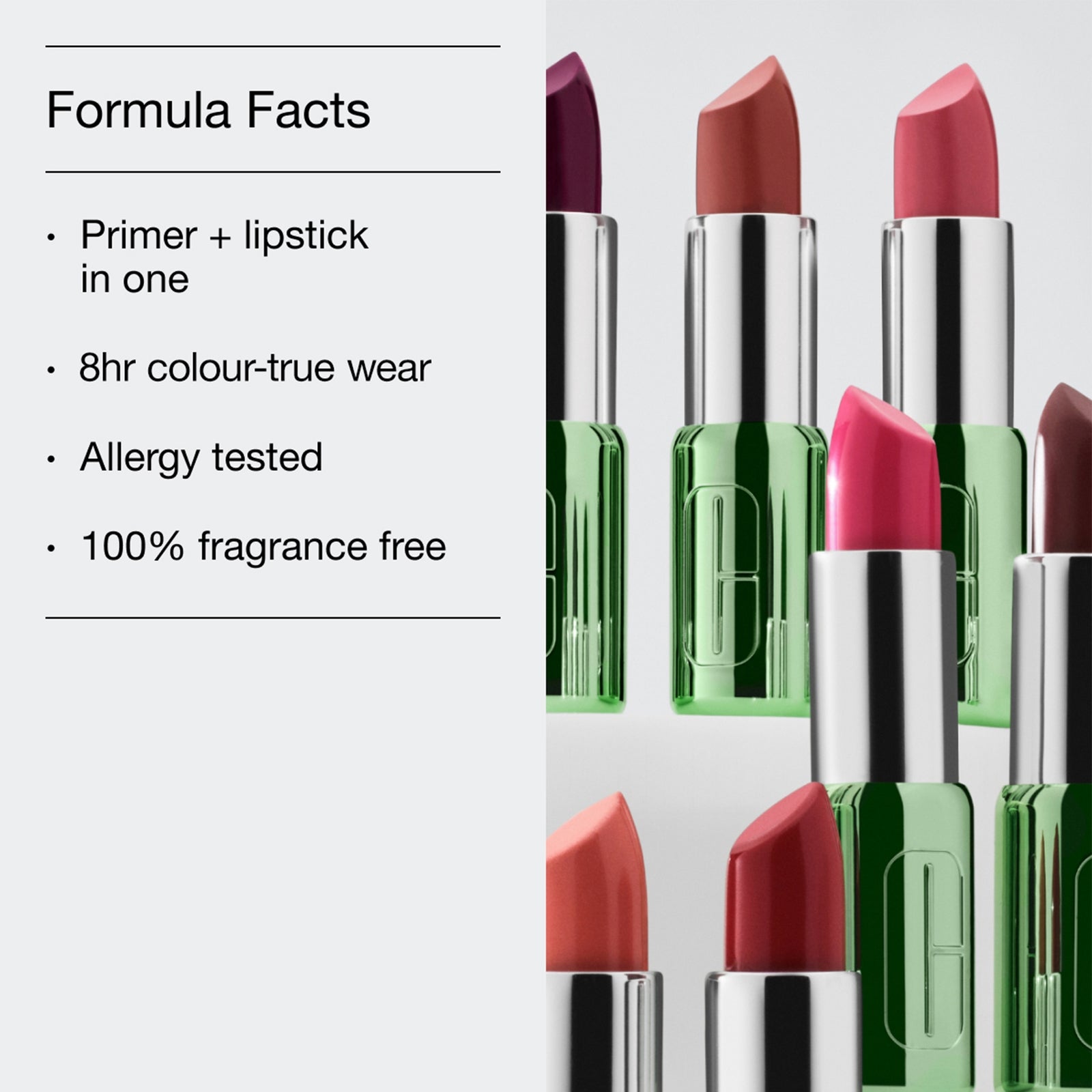Clinique Pop Longwear Satin Lipstick 3.9g (Various Shades) - Petal Pop 4