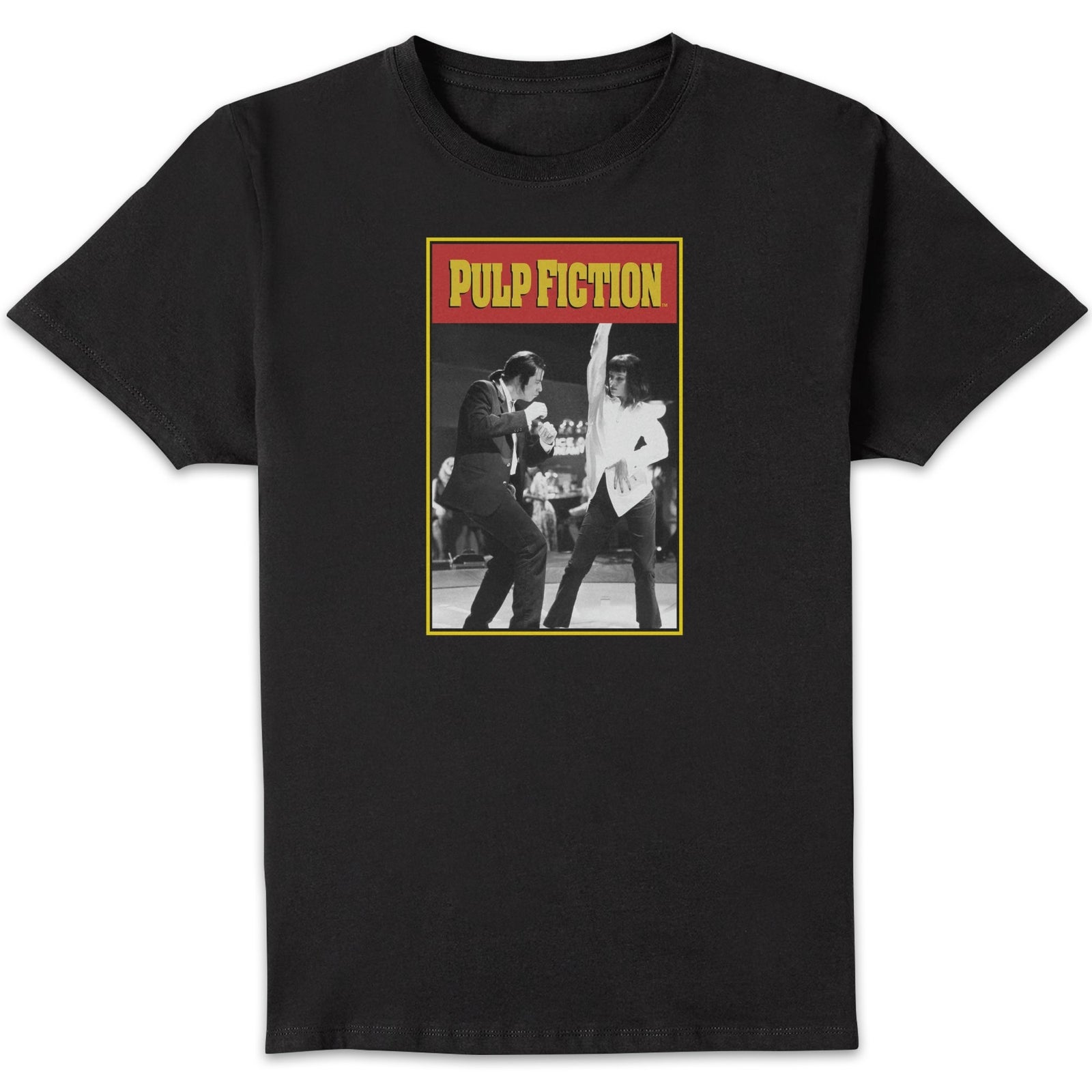 Pulp Fiction Dance Unisex T-Shirt - Black - M - Black