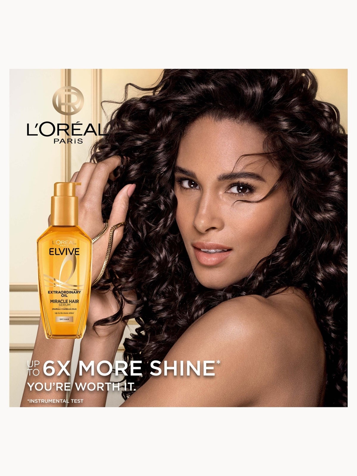 L'Oréal Paris Elvive Extraordinary Oil Nourished Hair Treatment Day and Night Routine Set for Dry Hair 3