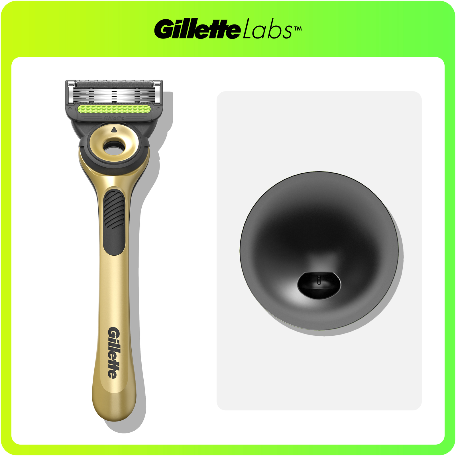 Gillette Labs Exfoliating Razor Champion Gold Edition Gillette Labs Exfoliating Razor Champion Gold Edition