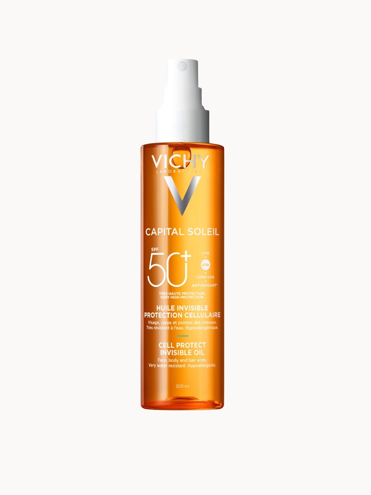 Vichy Capital Soleil Cell Protect Oil SPF 50 200ml