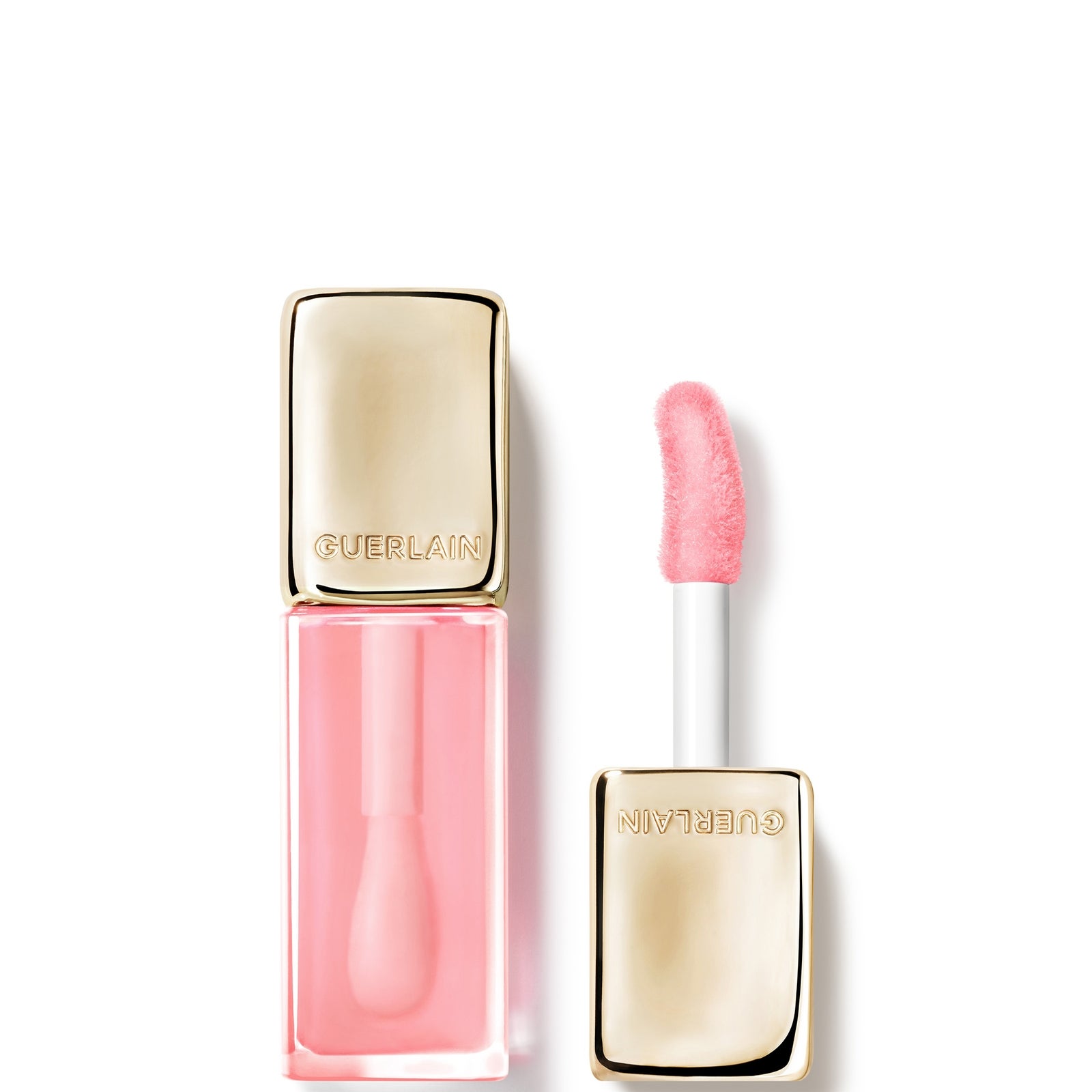 GUERLAIN KissKiss Bee Glow 92% Natural-Origin Honey Tint Lip Oil 41g (Various Shades) - 258 Rose Glow