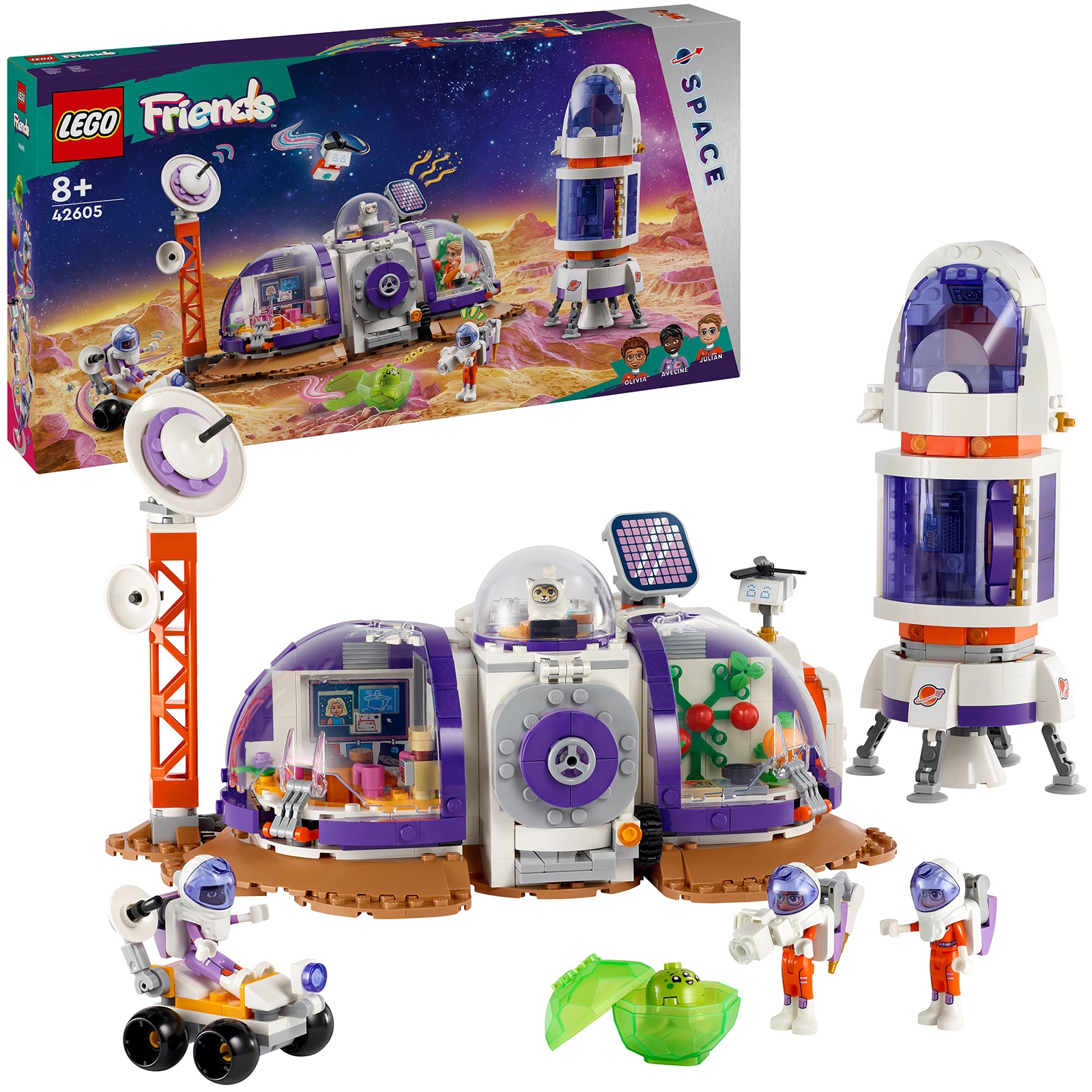 LEGO Friends Mars Space Base and Rocket Spaceship Toy 42605