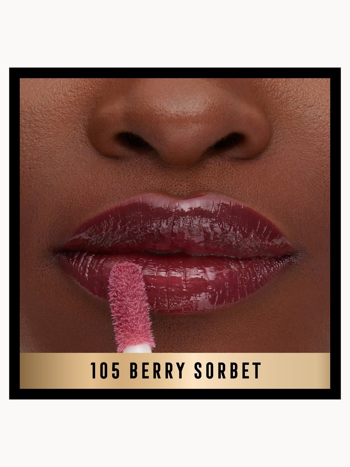 Max Factor 2000 Calorie Lip Glaze Full Shine Tinted Lip Gloss 4.4ml (Various Shades) - 105 Berry Sorbet 3