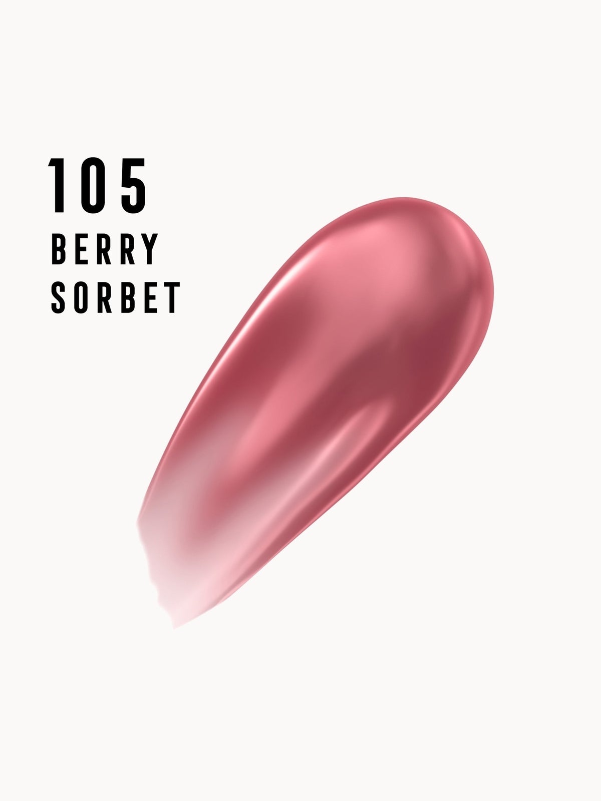 Max Factor 2000 Calorie Lip Glaze Full Shine Tinted Lip Gloss 4.4ml (Various Shades) - 105 Berry Sorbet 2